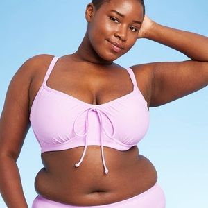 NWOT Lavender Plus Bikini Set